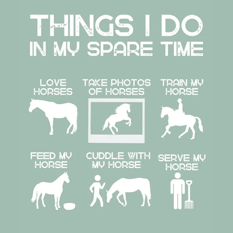 ! Ce que je fais pendant mon temps libre avec mon cheval