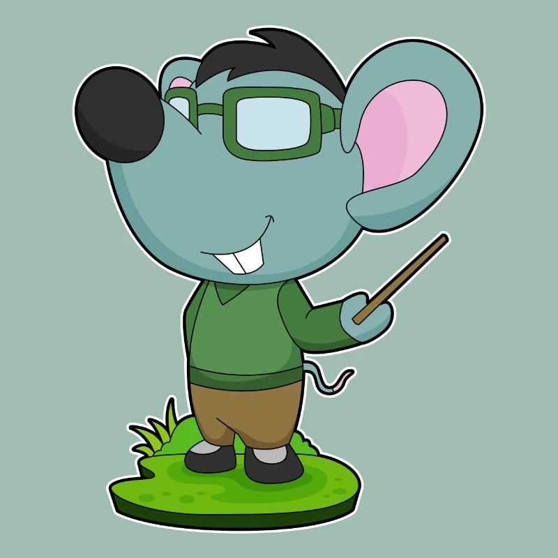 Mouse Teacher Pointer School