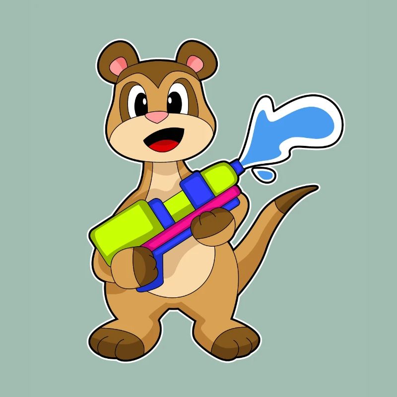 Pistolet à eau suricate