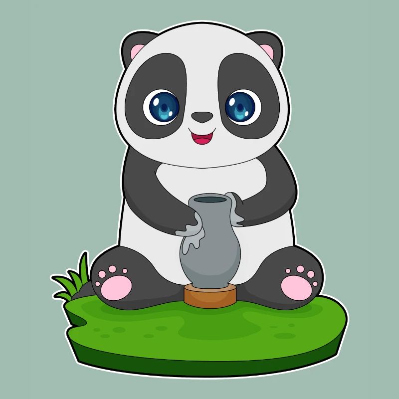 Panda Craftsman Jug