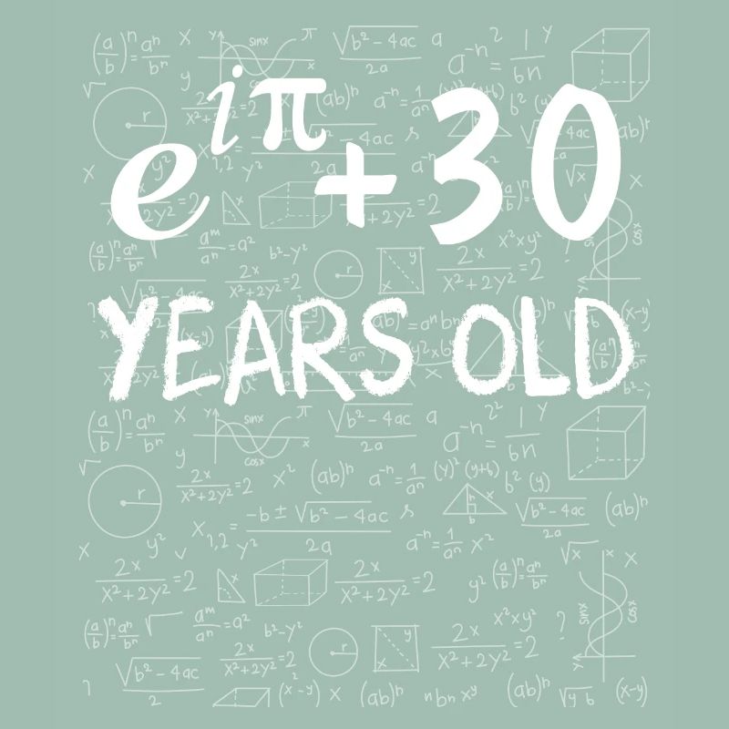29e anniversaire 29 ans Euler Identité cadeau math