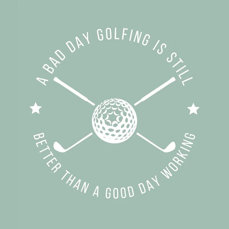 Funny Golfing Work Quote