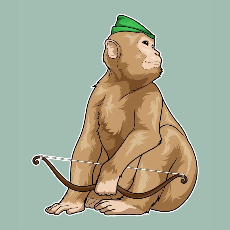 Monkey Archer Bow
