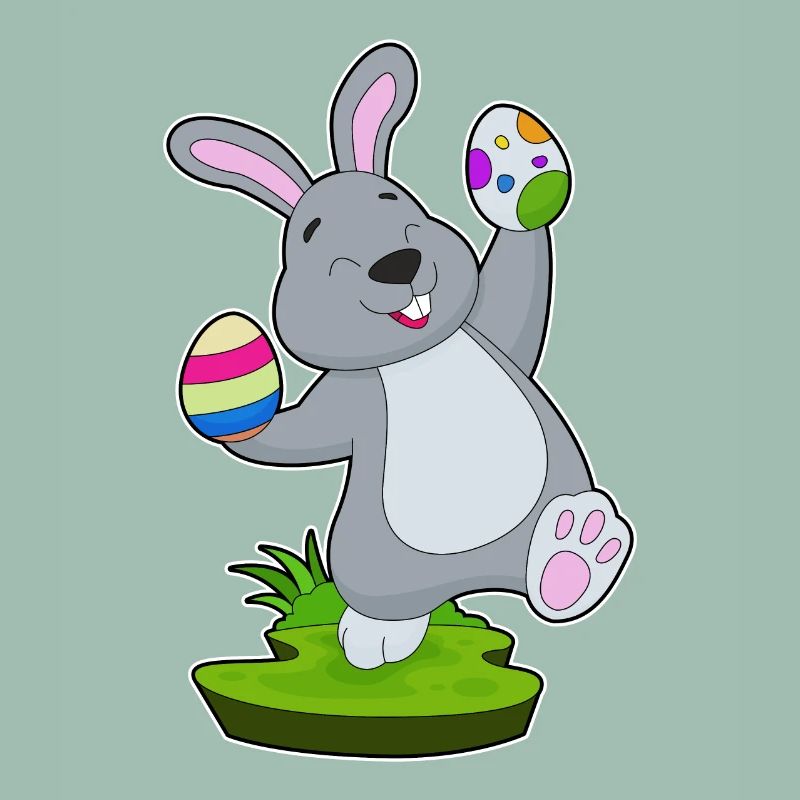 Bunny Easter Easter Eggs