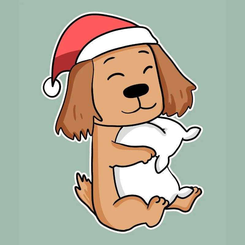 Cocker Spaniel Hund Tier Weihnachten