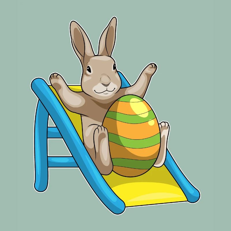 Bunny Easter Slide