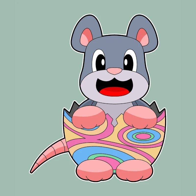 Mouse Easter Easter Egg