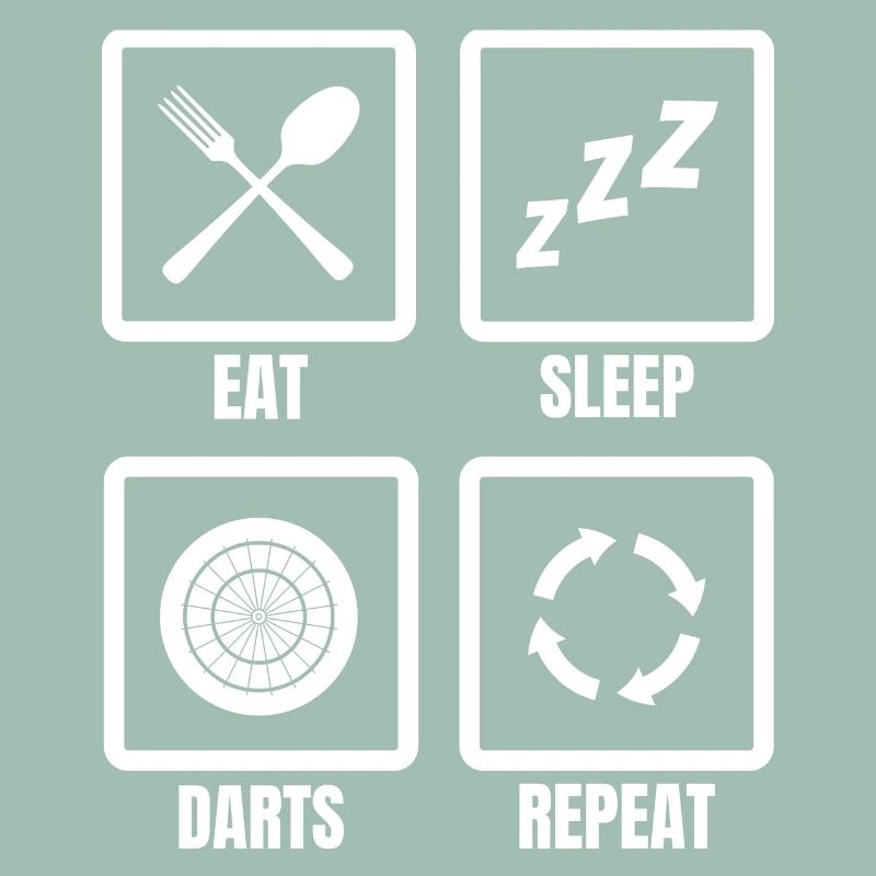 Manger des fléchettes pour dormir répéter