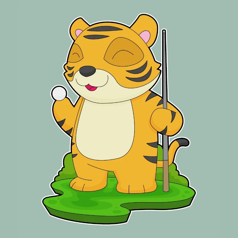Tiger Billiard Queue