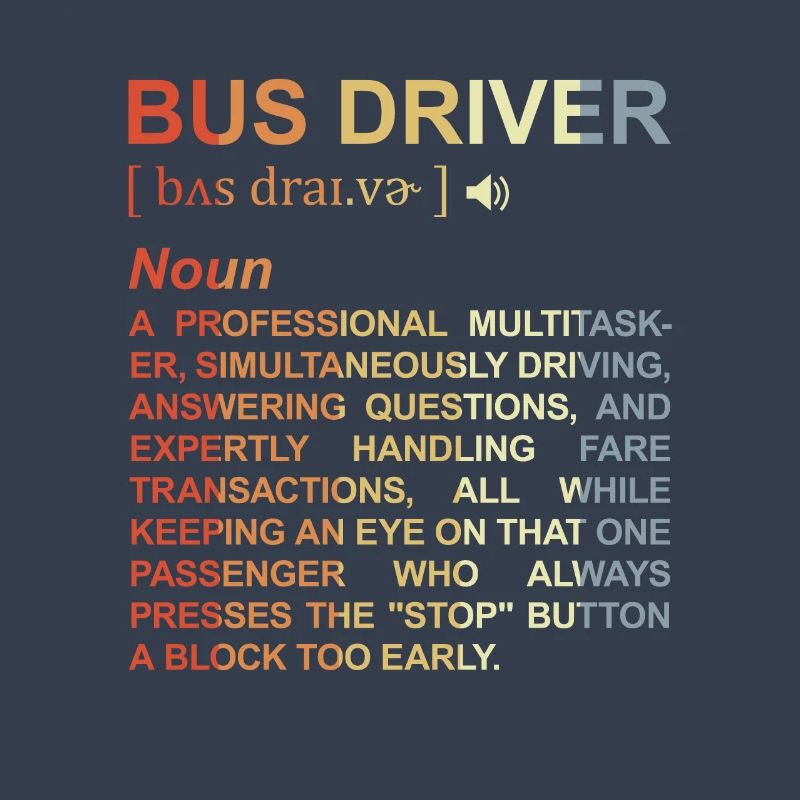 Busfahrer Bedeutung