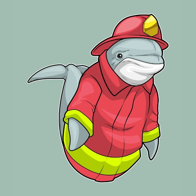 Dolphin Pompier Pompier Brigade