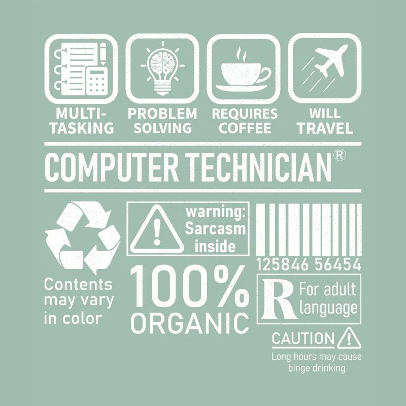 Technicien en informatique multitâche résolution de problèmes
