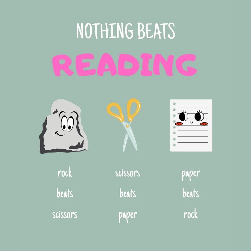 Nothing Beats Reading Rock Paper Scissors