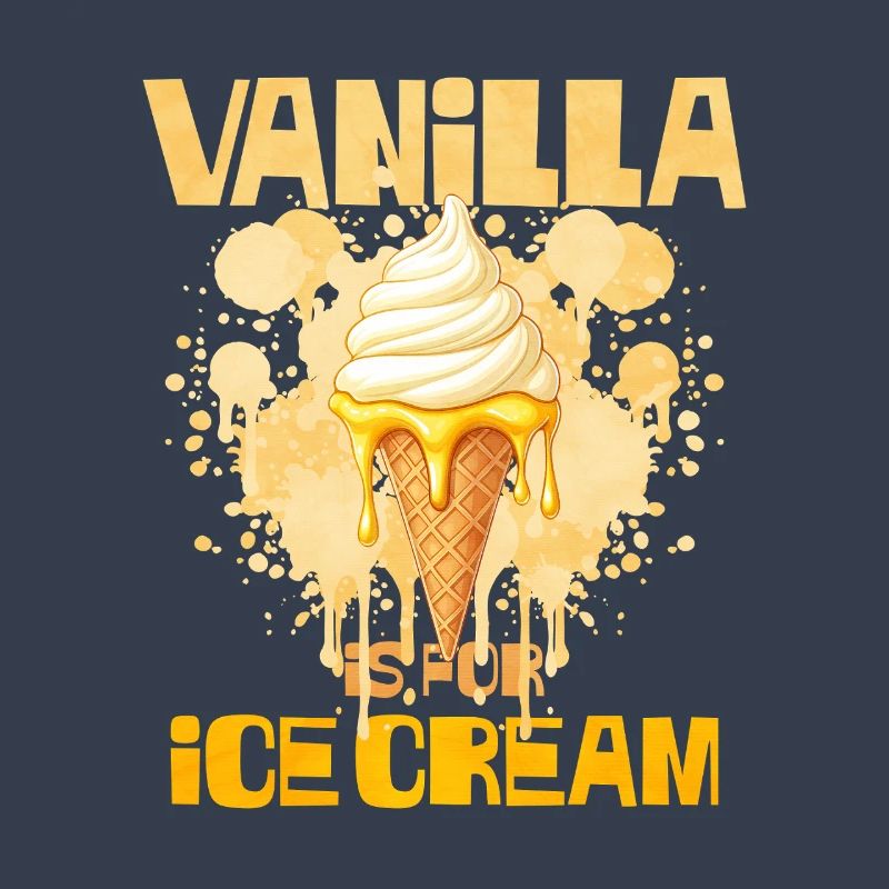 Vanille Eistüte Vanilleeis