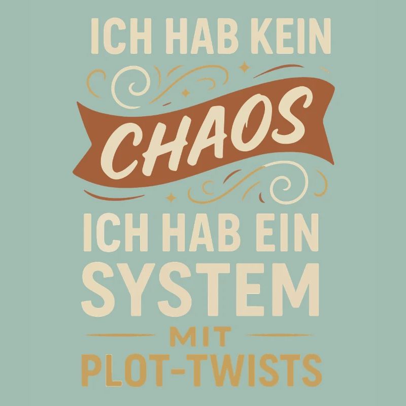Kein Chaos – Ein System mit Plot-Twists Spruch