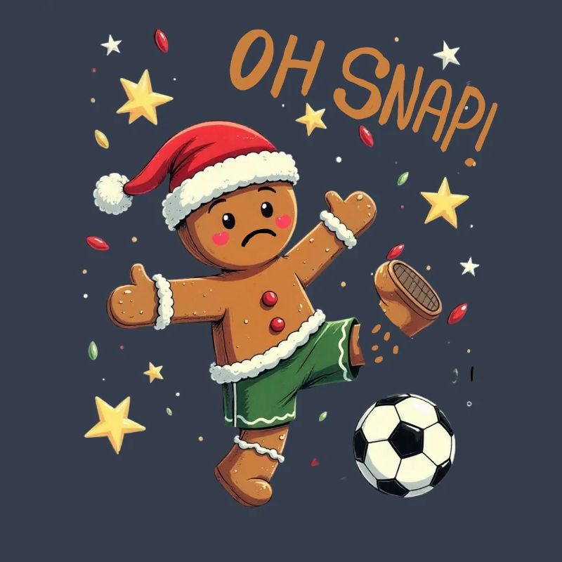 Lebkuchenmann Torjubel Santa oh snap