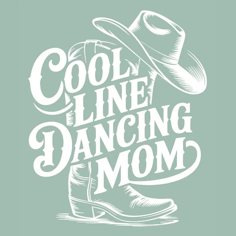 Line Dancing Mom Western Tee
