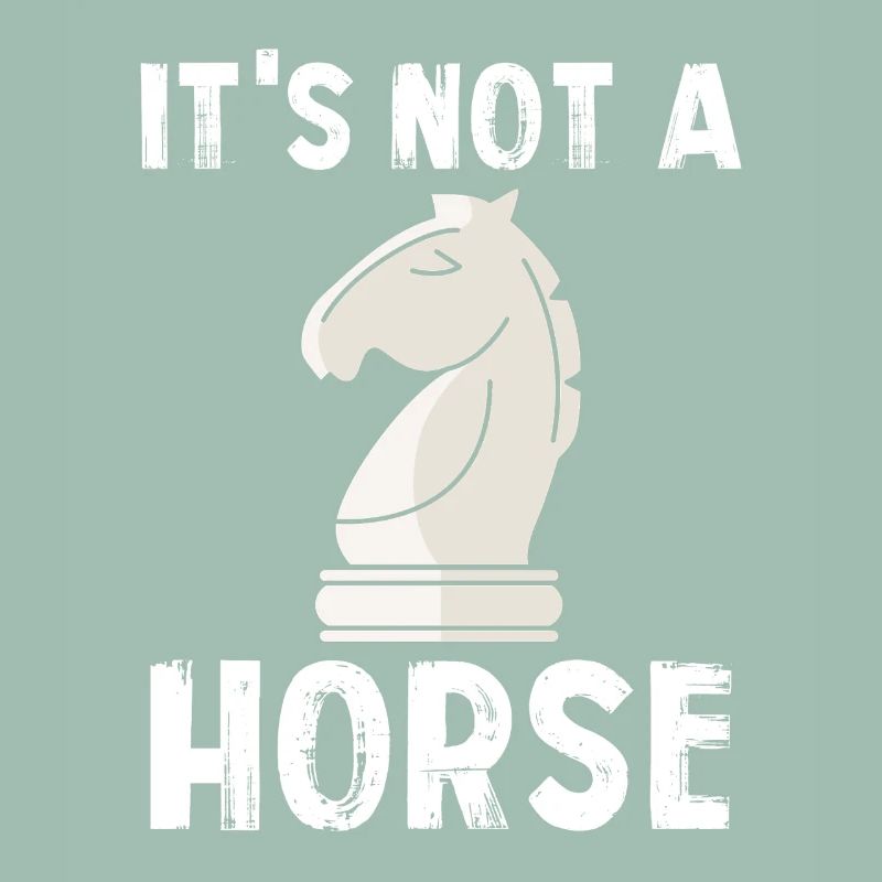 Ce n’est pas une pièce d’échecs cheval