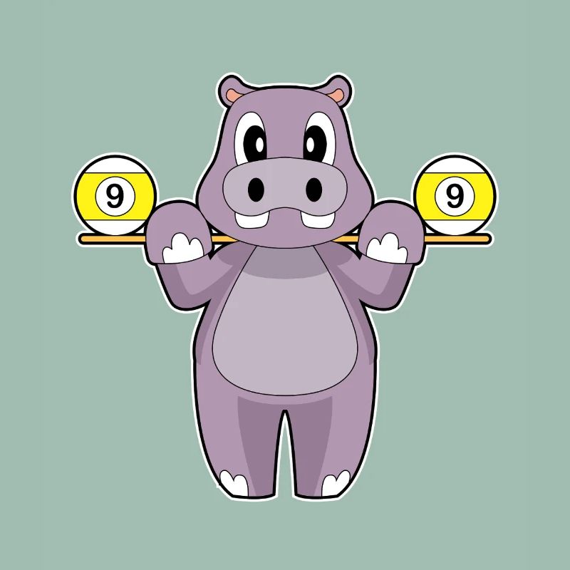 Nilpferd Billiard Queue Sport