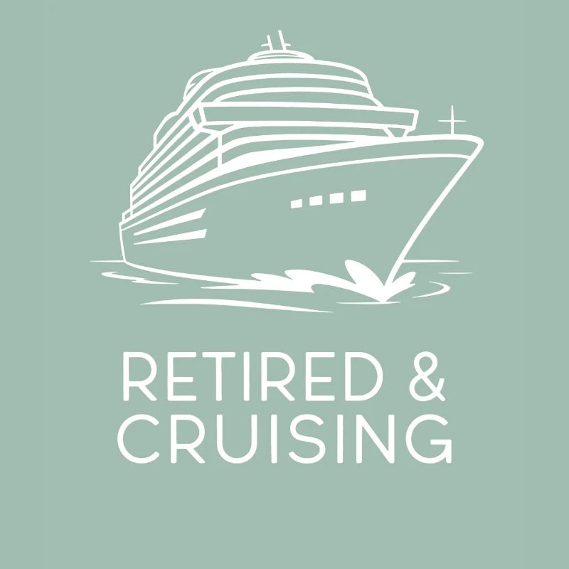 Im Ruhestand & Kreuzfahrt: Dockside Dream Tee