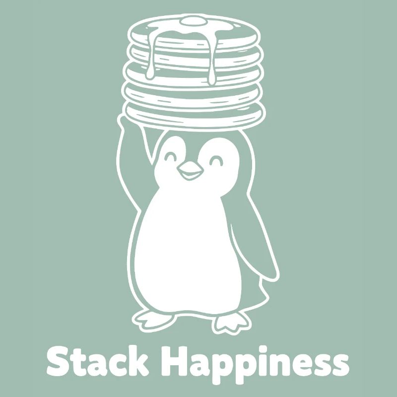 Stack Happiness Penguin Pancakes