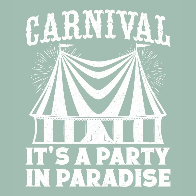 Fête de carnaval graphique du cirque dans le paradis Cadeaux