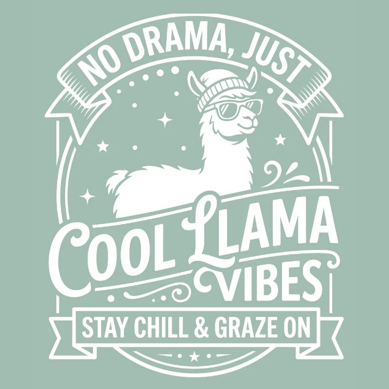 Cool Lama Vibes - Pas de drame
