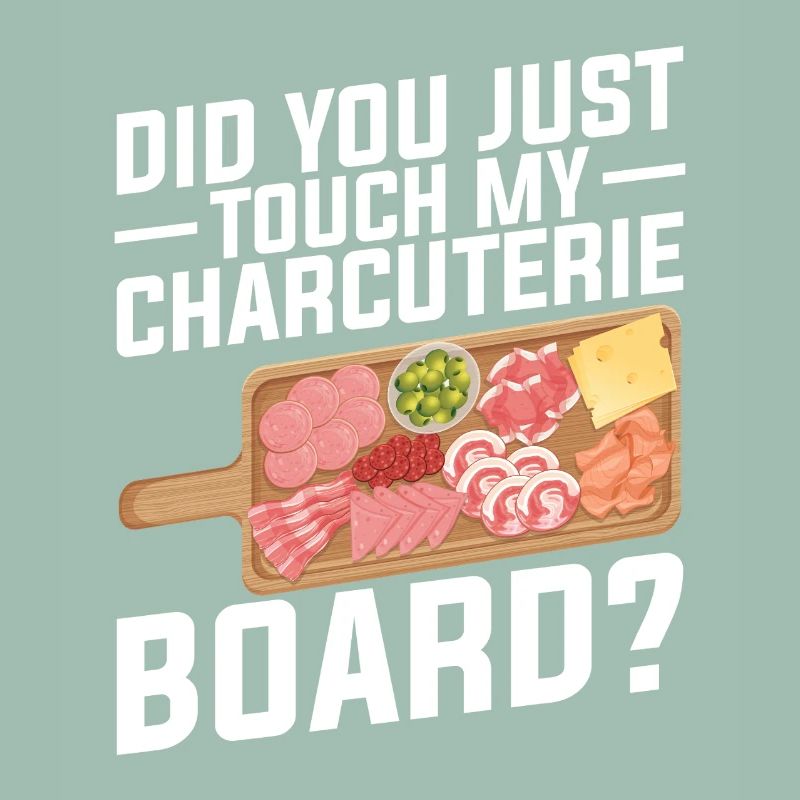 Tableau d’artiste charcuterie avec couvercle de couverture fromage