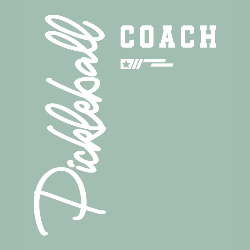 Terrain classique Pickleball Coach pour instructeurs