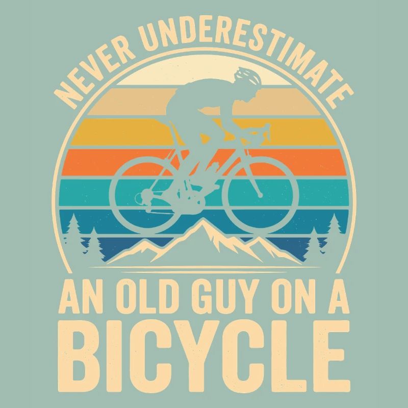 Never Underestimate An Old Guy On A Bicycle