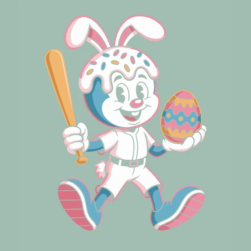 Hoppelhase with Easter egg