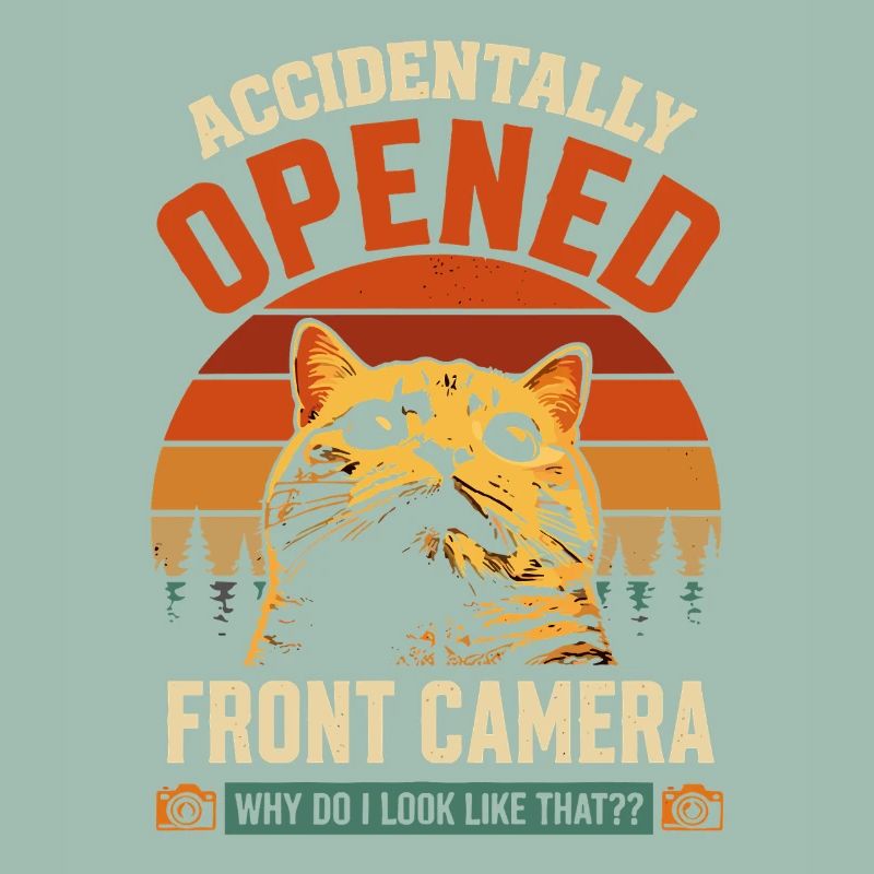 La caméra frontale ouvre accidentellement le chat