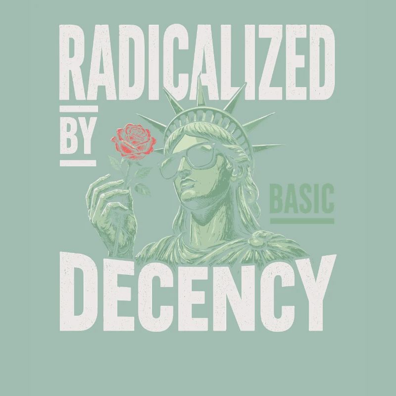 Radicalized by Decency Statue