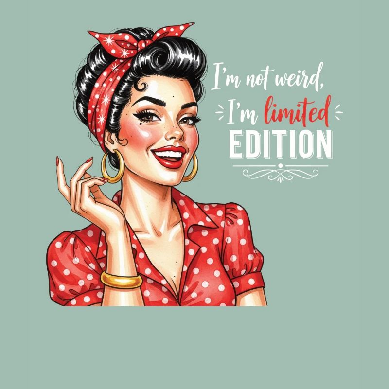 Ich Bin Eine Limitierte Ausgabe Retro-hausfrau