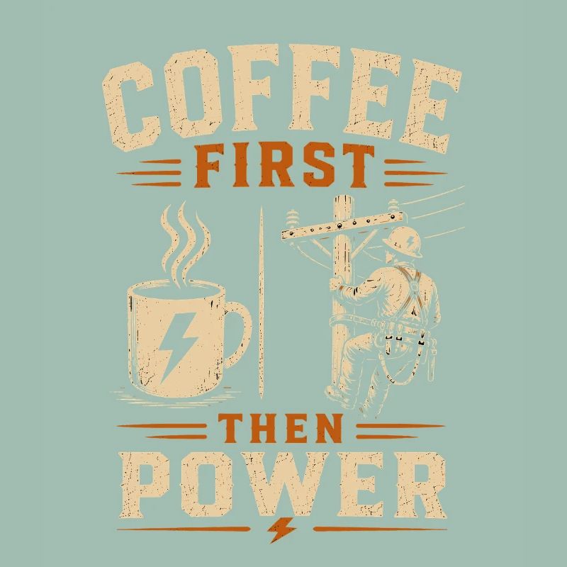 Stromleitung Kaffee Elektriker Technik