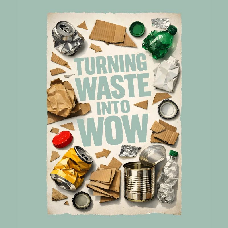 Le gaspillage devient wow | Recyclage du recyclage