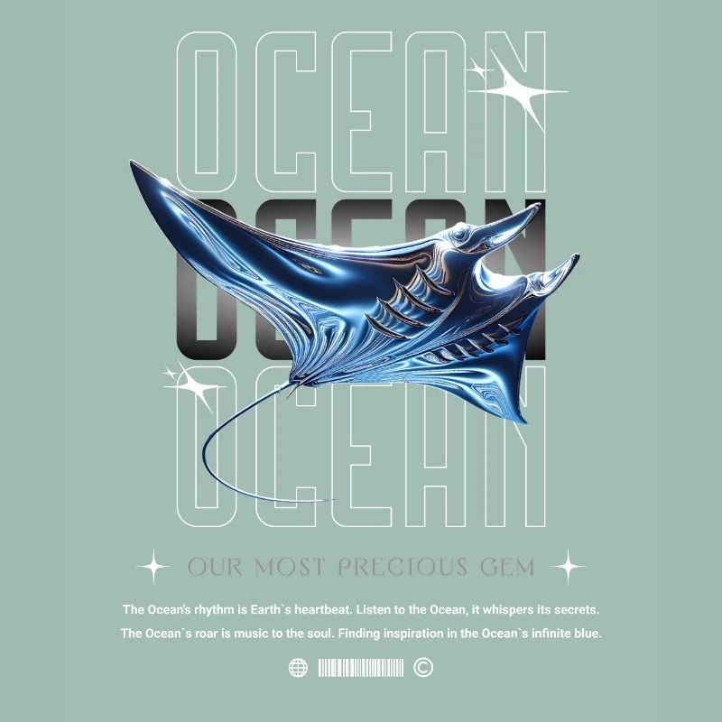 Trésor précieux de la Manta de l’Océan
