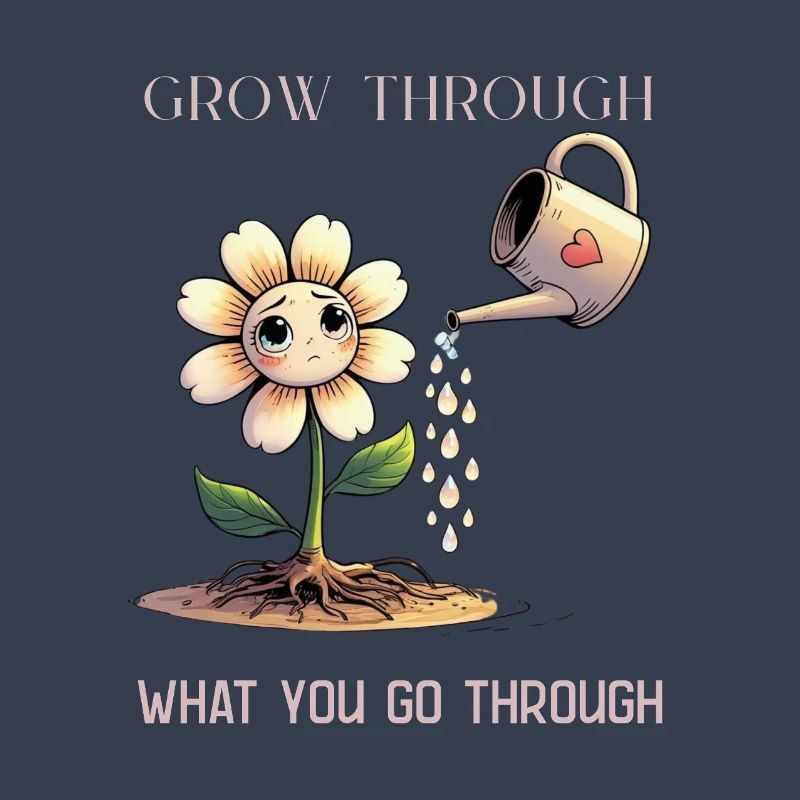 Self-love grows with every tear