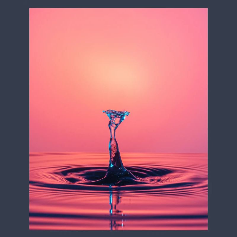 Flüssiger abstrakter Spritzer