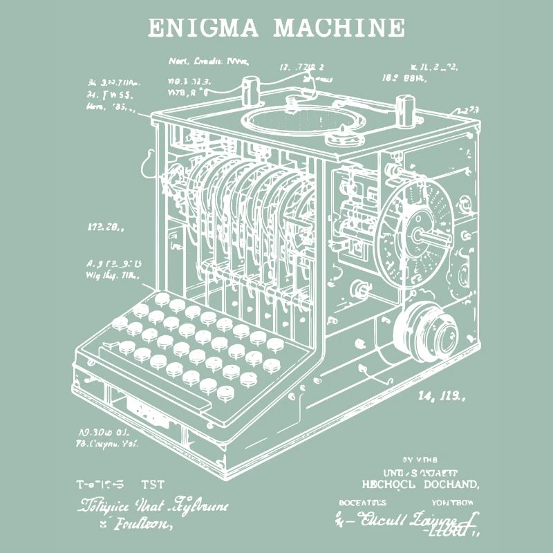 Enigma Machine Blueprint