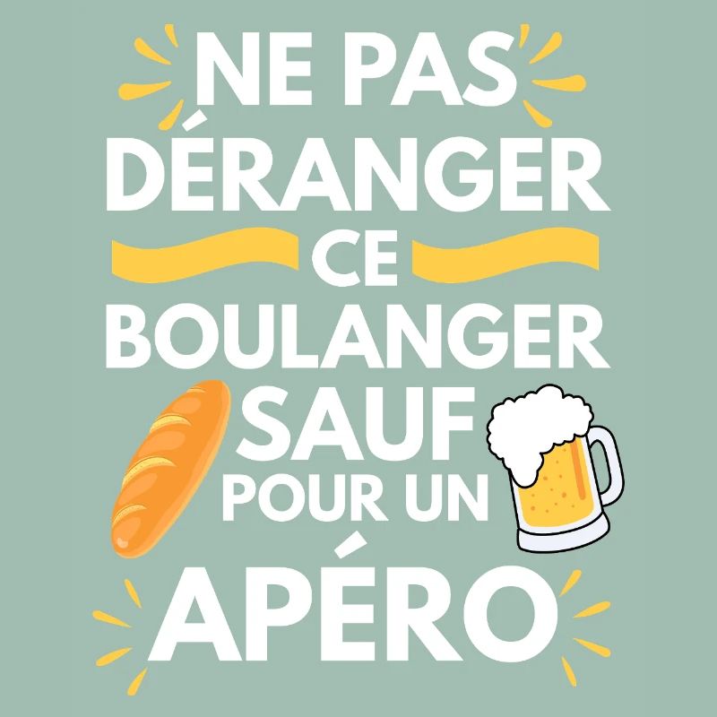 Baker Herren-Aperitif Humor Geschenkidee Lustiges Bier