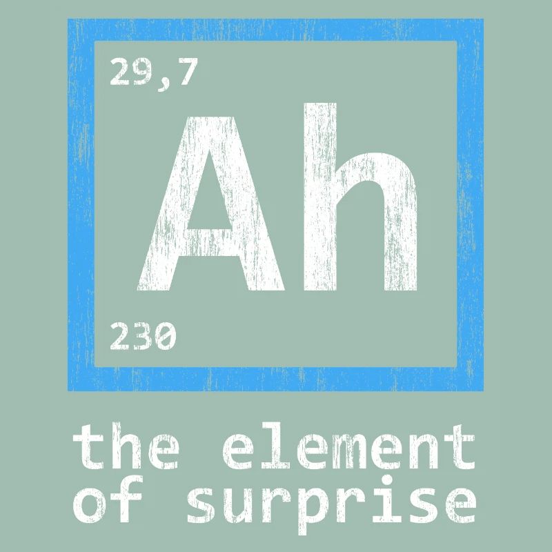 Ah, élément du tableau périodique surprise