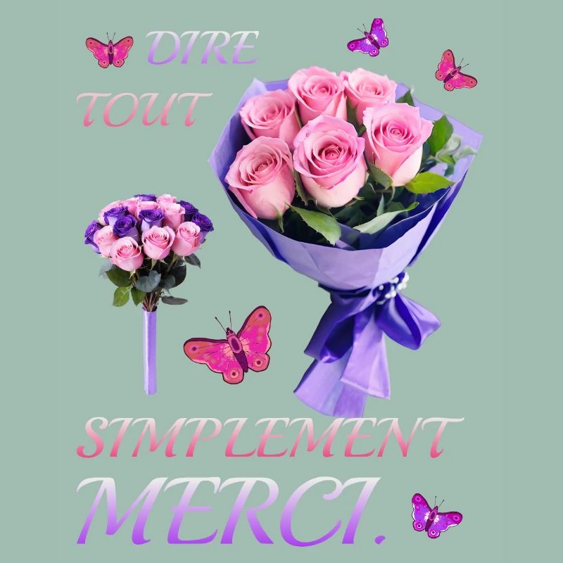 Dites simplement merci.