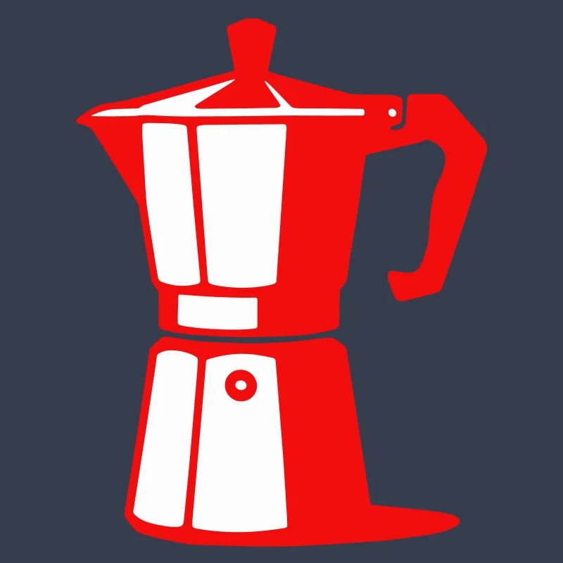 Coffee Pot Illustration for Cafe Lovers