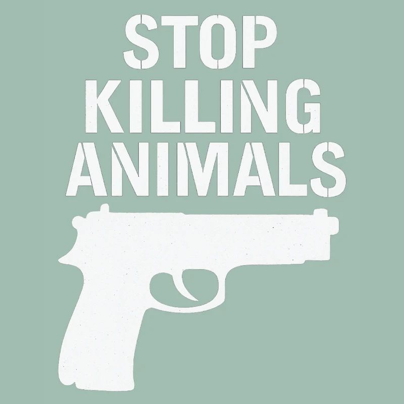 Stop Animal Murder – Statement Shirt