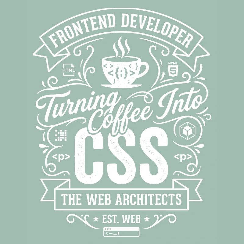 Frontend Coffee CSS Tee