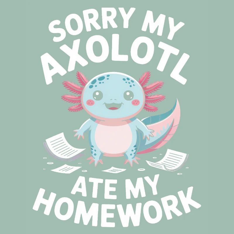 Axolotl a mangé mes devoirs