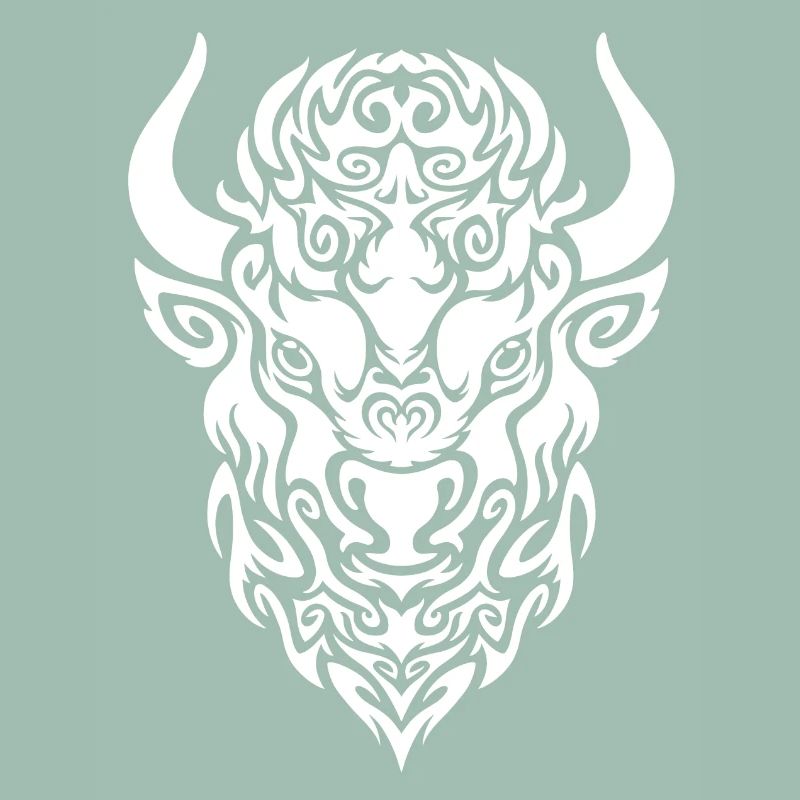 Weißer Bison