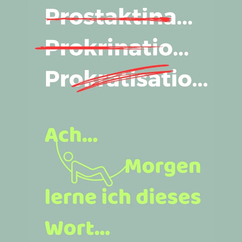Procrastination Blague Drôle Dire Hamac