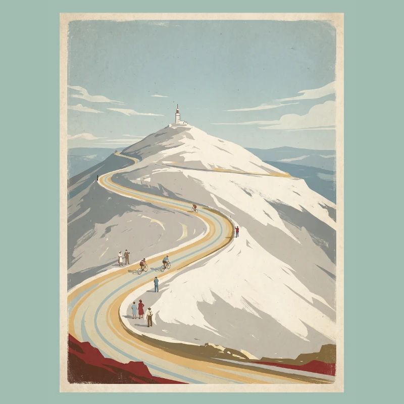 Ventoux Summit Road — Cycling Memory